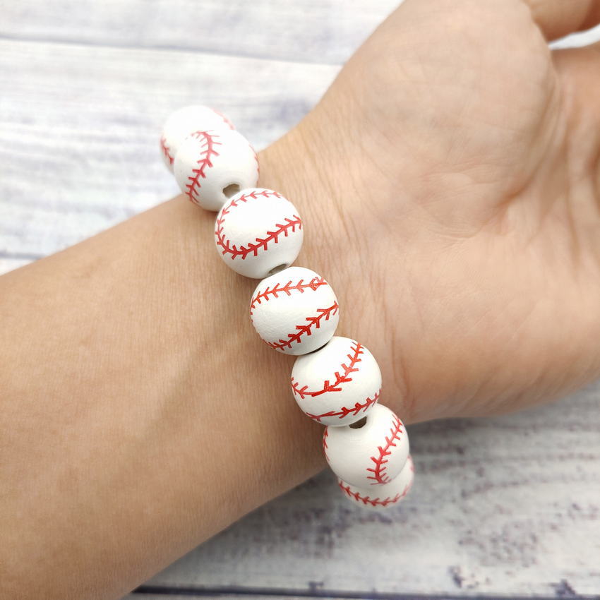 Plazante de madera de voleibol de baloncesto de béisbol con bandera estadounidense al por mayor