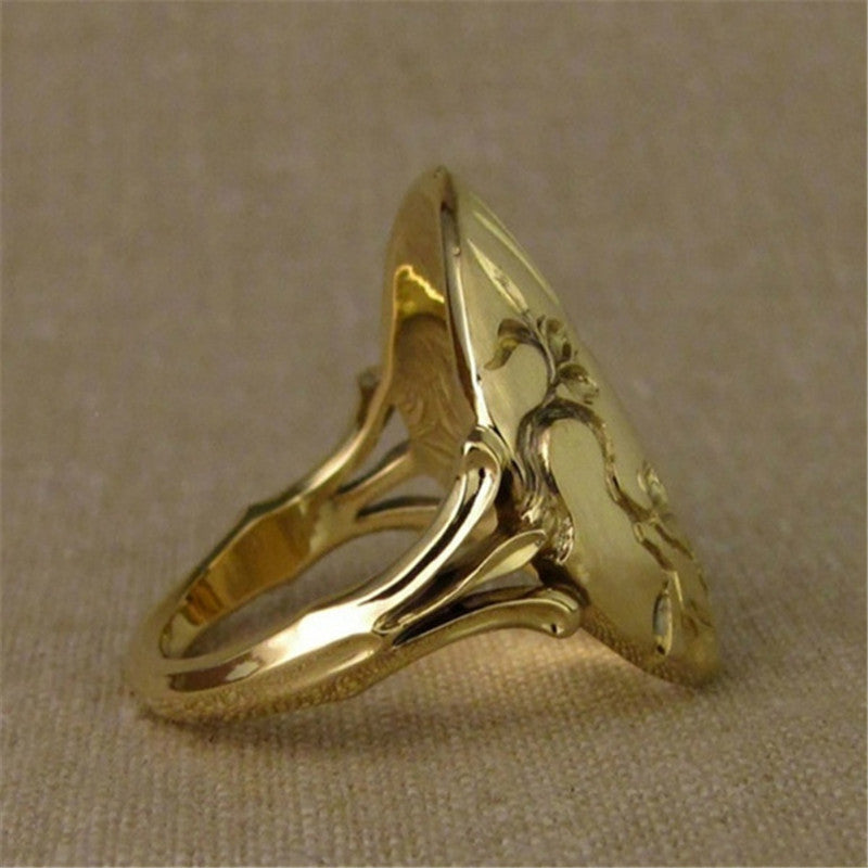 Wholesale Bird Flower Metal Rings