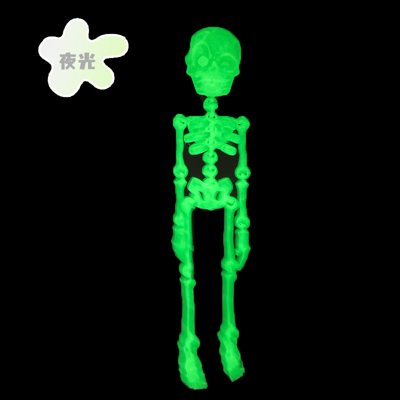 Wholesale  printable skeleton toy with magnetic joints movable