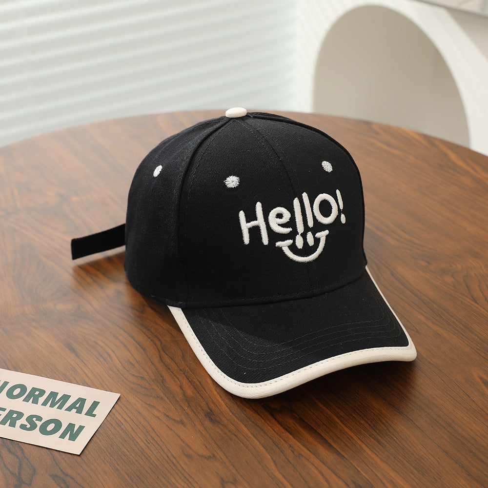 Wholesale Children's baseball cap with embroidered letters