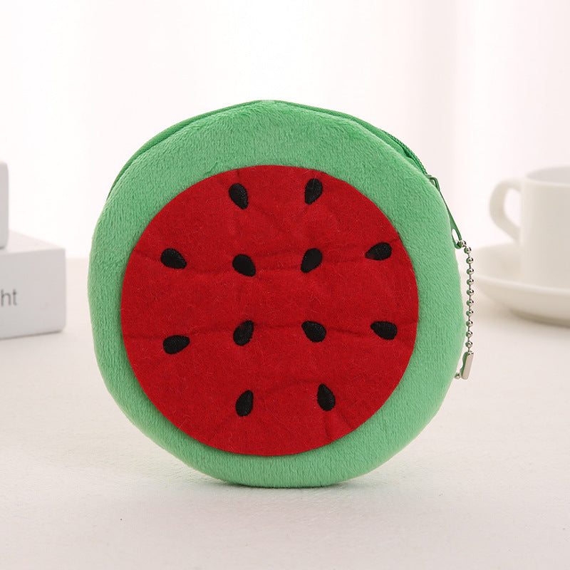 Wholesale Polyester Fruit Series Coin Purse
