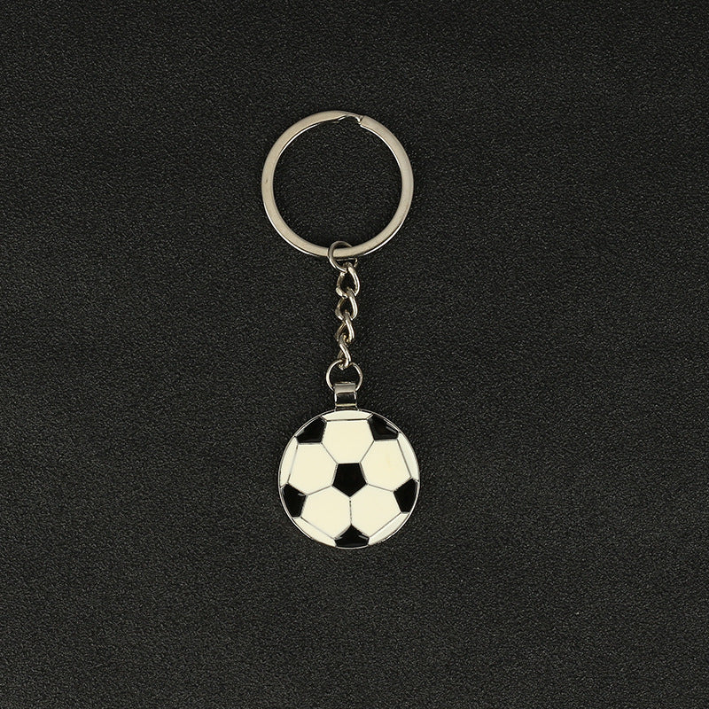 Wholesale Football Basketball Painted Metal Bottle Opener Keychain