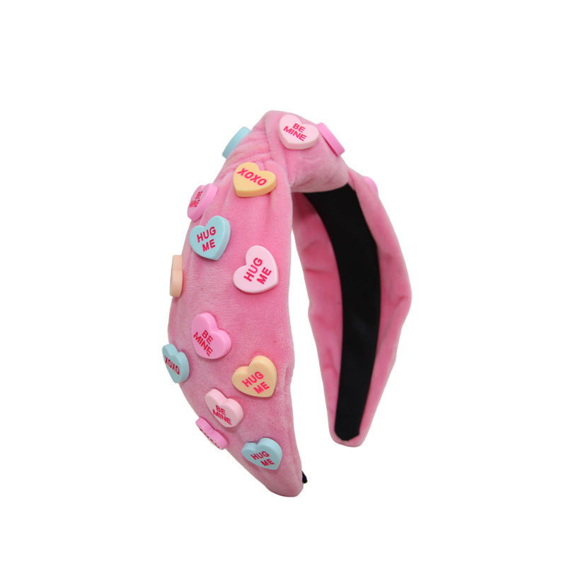 Wholesale Heart-shaped Accessories Headband