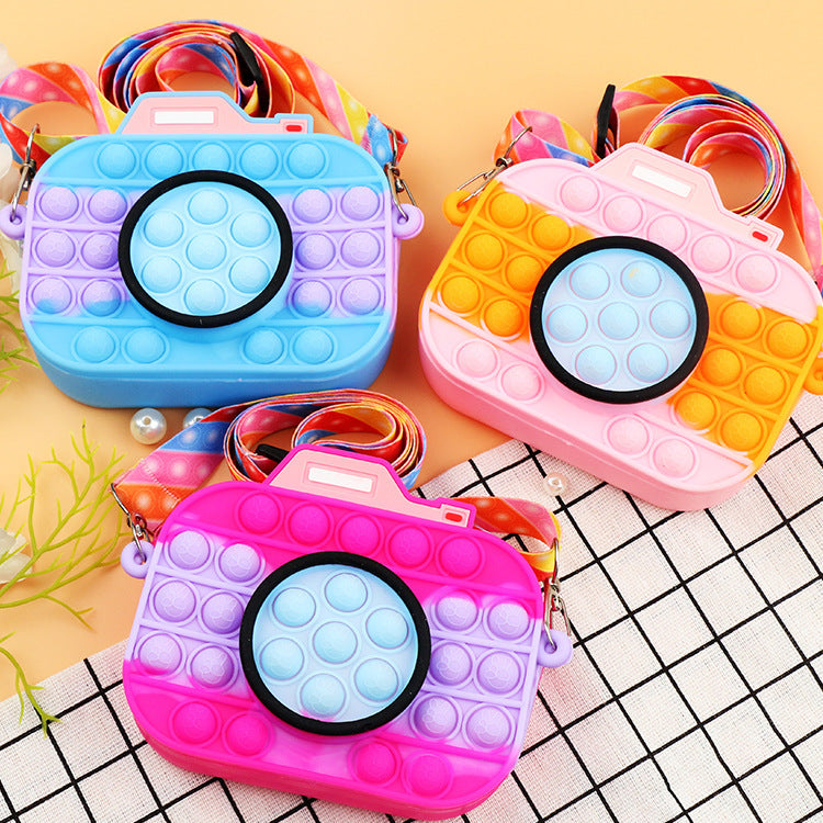 Bolsa de mensajero para niños de silicona al por mayor