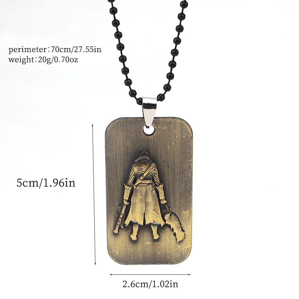 Wholesale Game Peripherals  Keychain Medal Necklaces