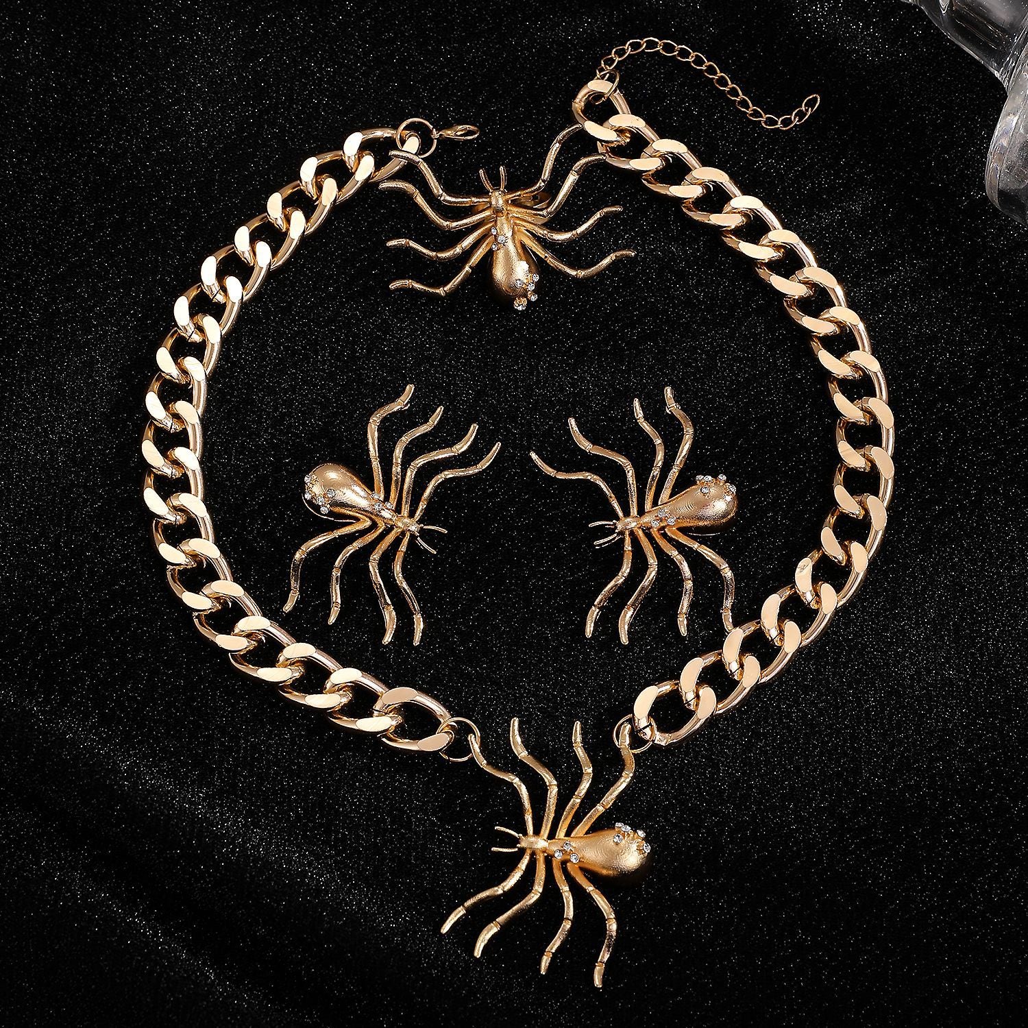 Wholesale Realistic  Design Women S  Jewelry Set In Alloy Earrings Necklace Bracelet Set Fashion Accessory For Party And Gift