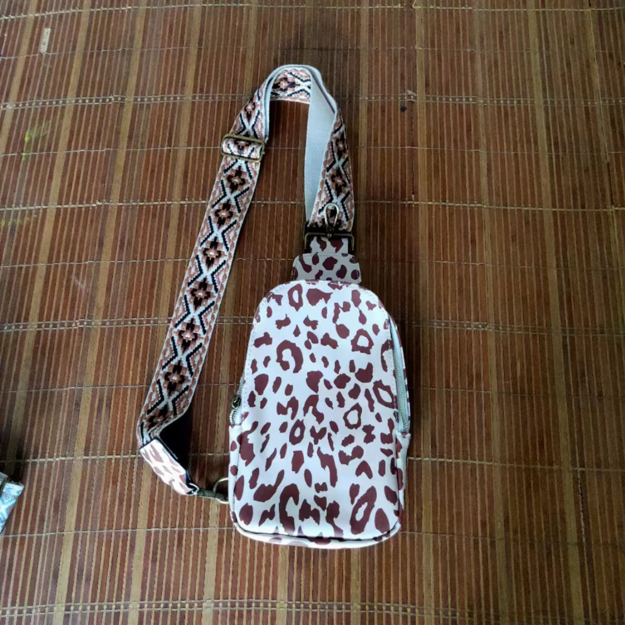 Wholesale Western Style Printed Crossbody Bag Chest Bag Waist Bag