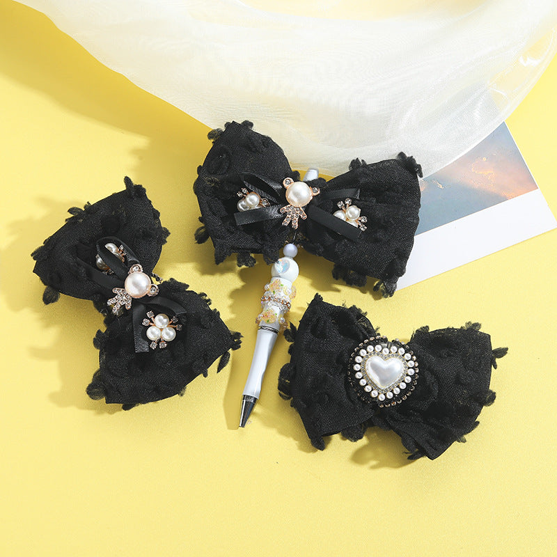 Wholesale 10pcs Heavy Industries Bear Bow DIY Beads