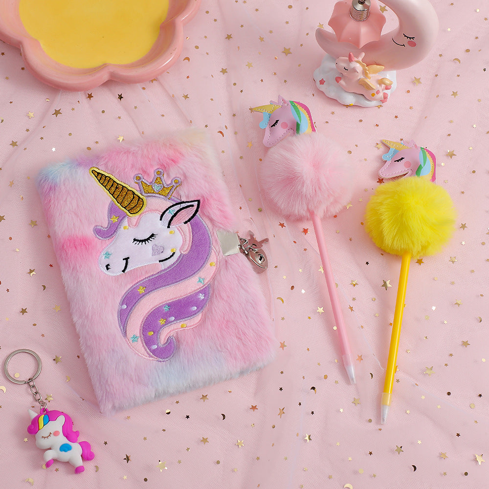 Wholesale Cartoon unicorn ball pen plush pen