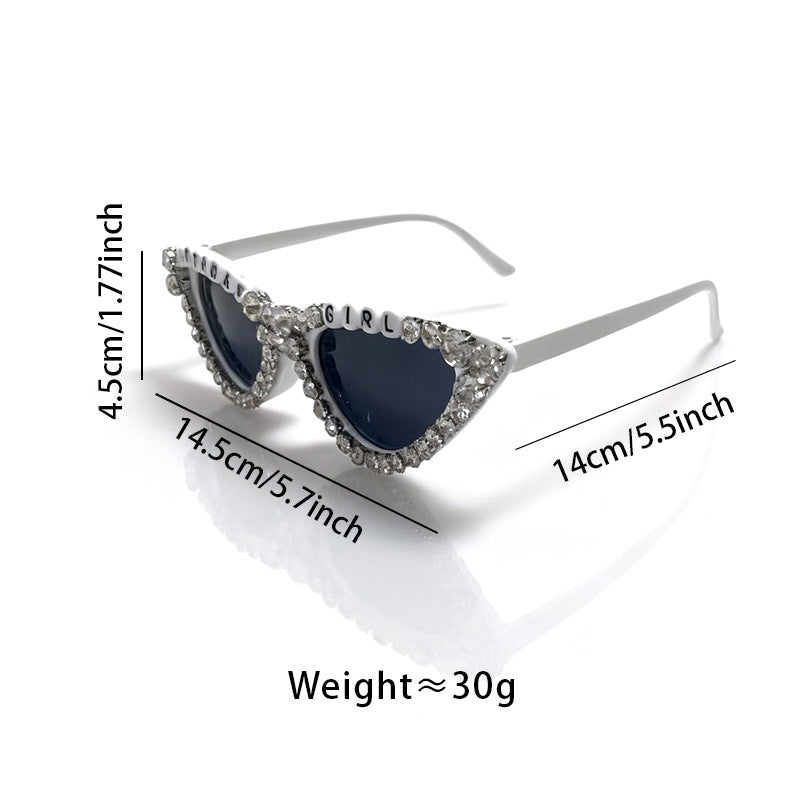 Wholesale Inlaid with diamonds Men' s/ women' s sunglasses