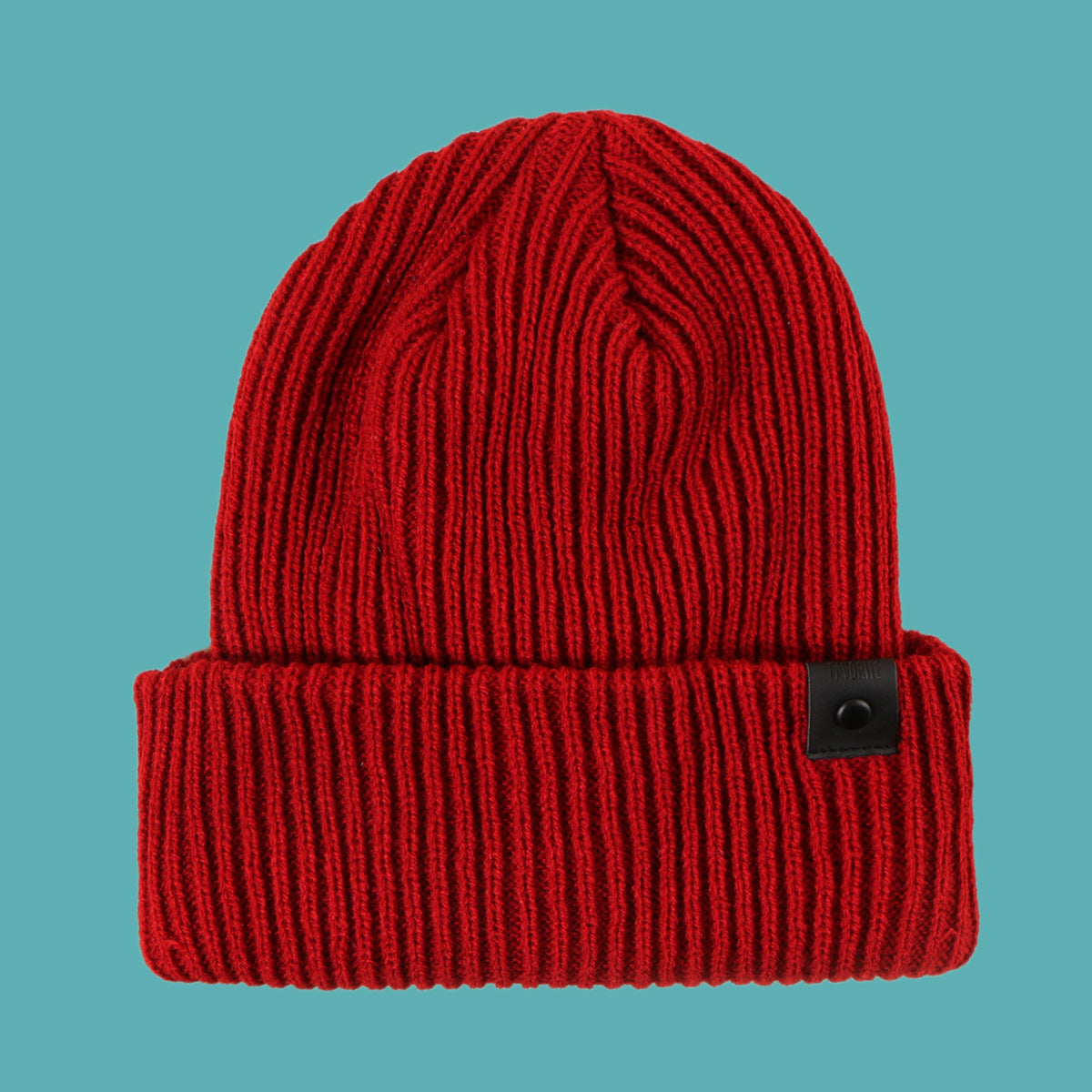 Wholesale Solid Color Beanie Warm Knitted Hat