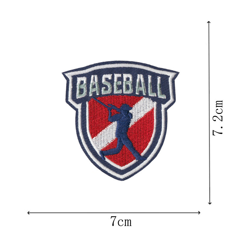 Wholesale Bow Cartoon Baseball DIY Patches