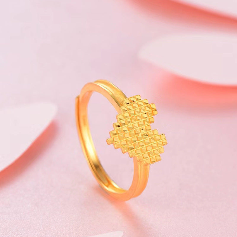 Wholesale Valentine's Day Copper Plated Love Chocolate Rings