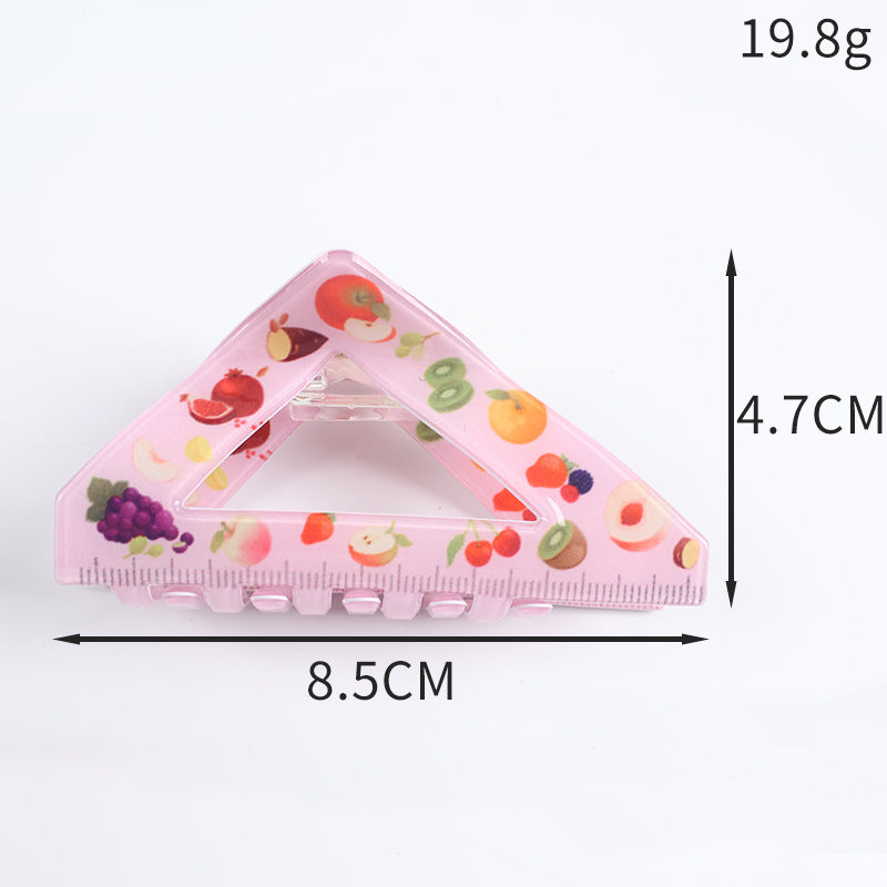 Wholesale Cute Colorful Puzzle Shark Hair Clip PVC Hair Gripper Fashion Accessory For Everyday Styling And Gift