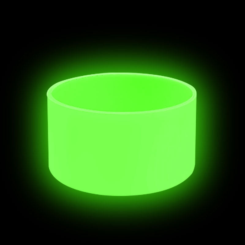 Wholesale Large Glitter Silicone Heat-insulated Luminous Anti-fall Protective Cover Cup Accessories