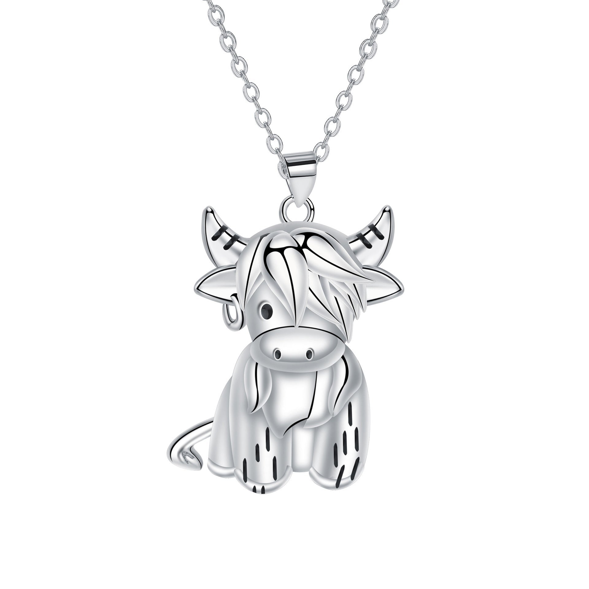 Wholesale Cow animal necklace