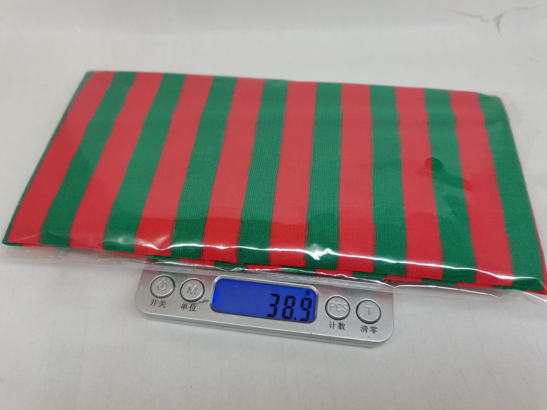 Wholesale Christmas Red and White Stripes Green and White Stripes Christmas Stockings