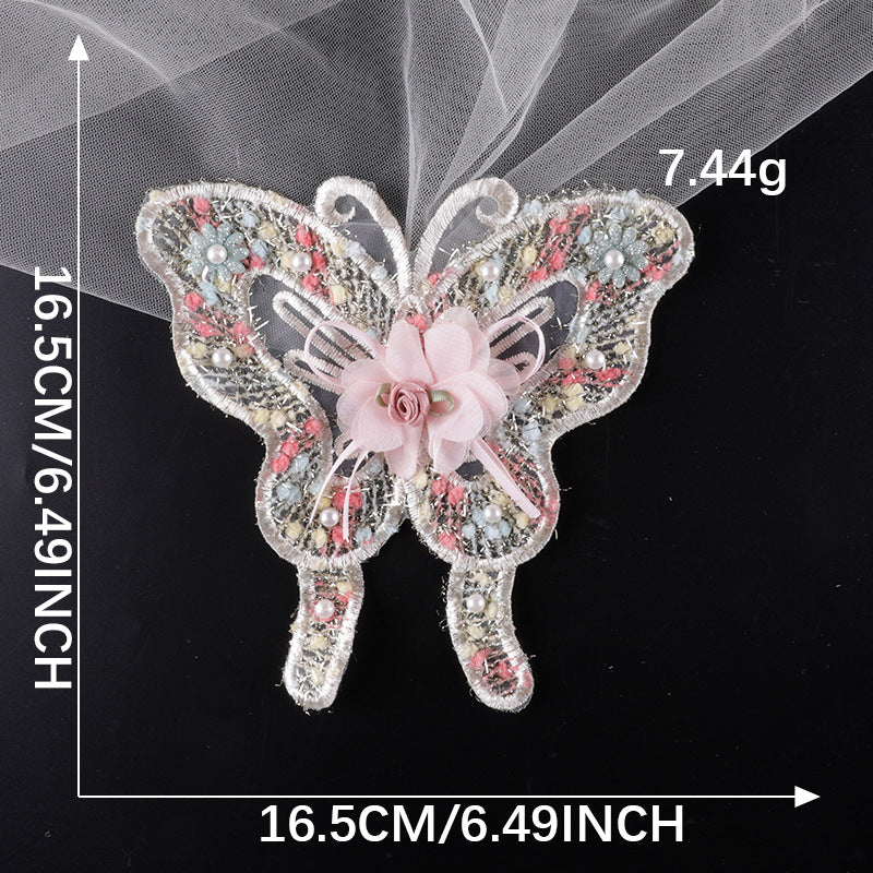 Wholesale Lace bow hairpin accessories headdress brooch embroidery DIY