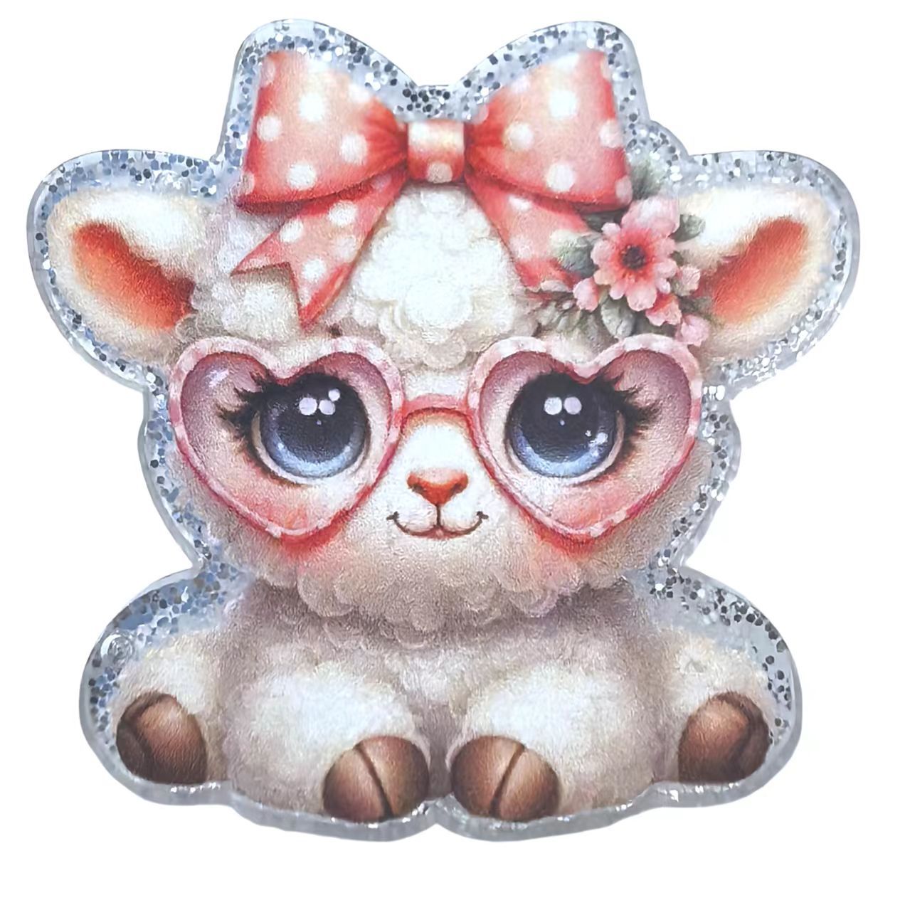 Wholesale 10pcs Cartoon panda animal acrylic cute item