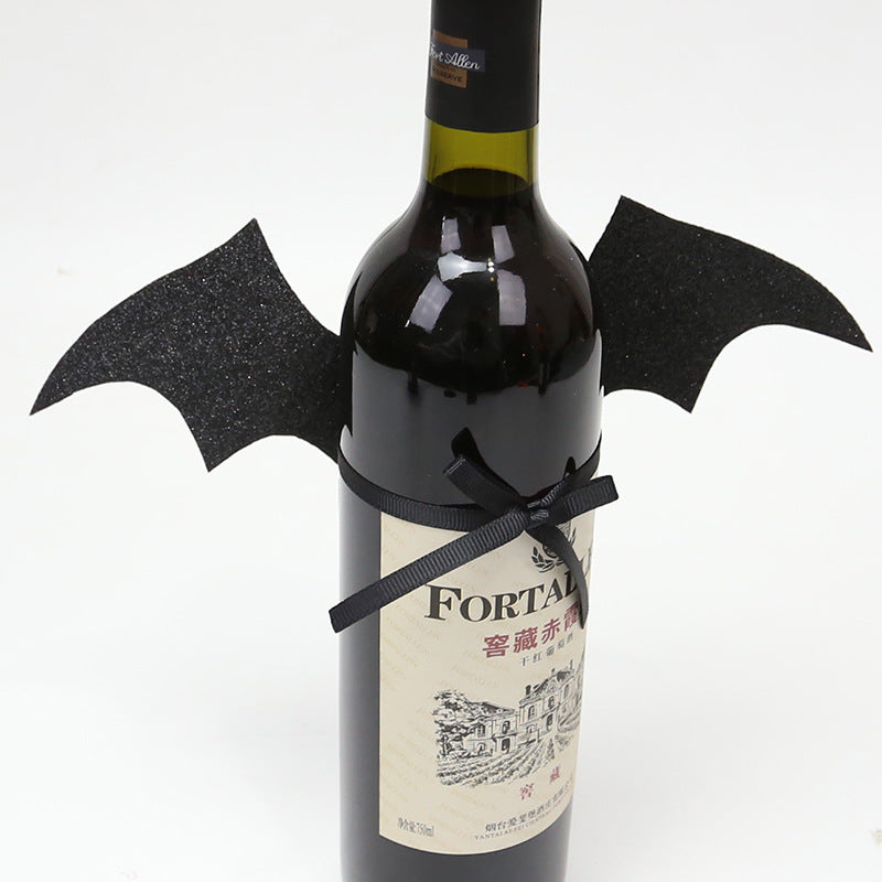 Wholesale Halloween Mini Witch Hat Wine Bottle Decoration Halloween Party Wine Bottle Hat Decoration Scene Layout Props