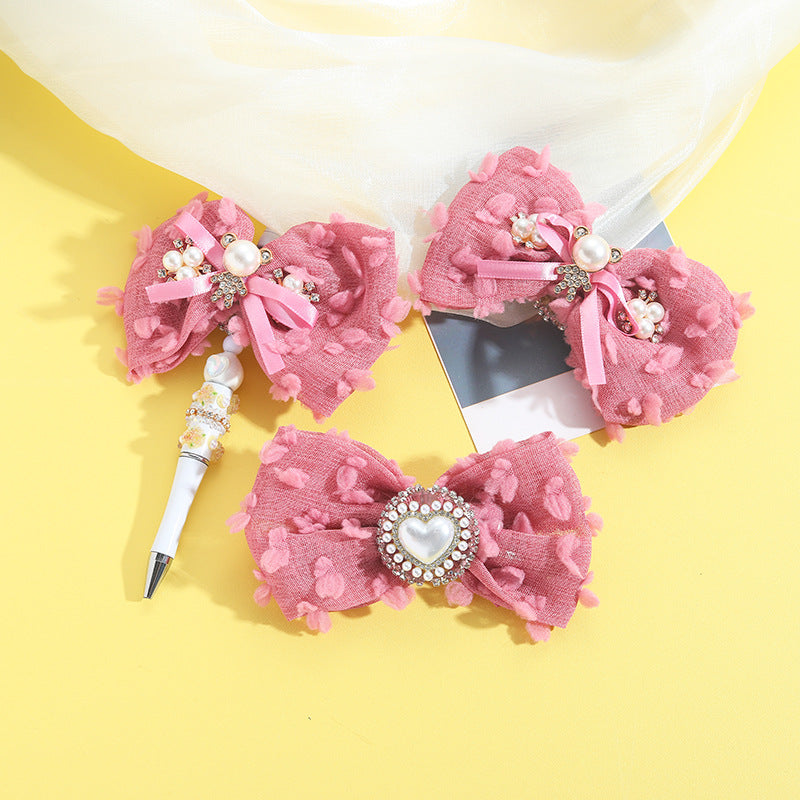 Wholesale 10pcs Heavy Industries Bear Bow DIY Beads