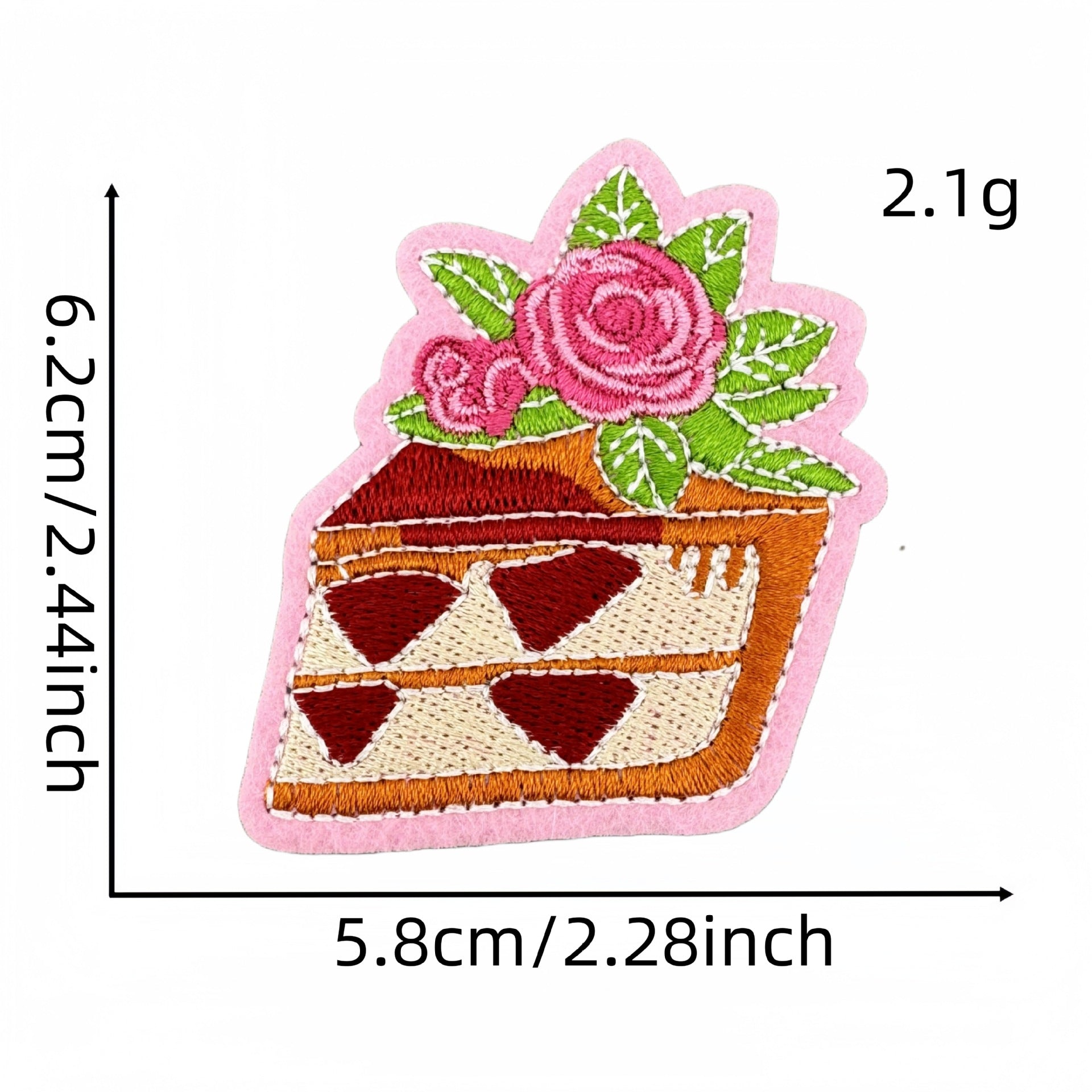 Wholesale Valentine' s Day Pink Love Cartoon Embroidery DIY Patches