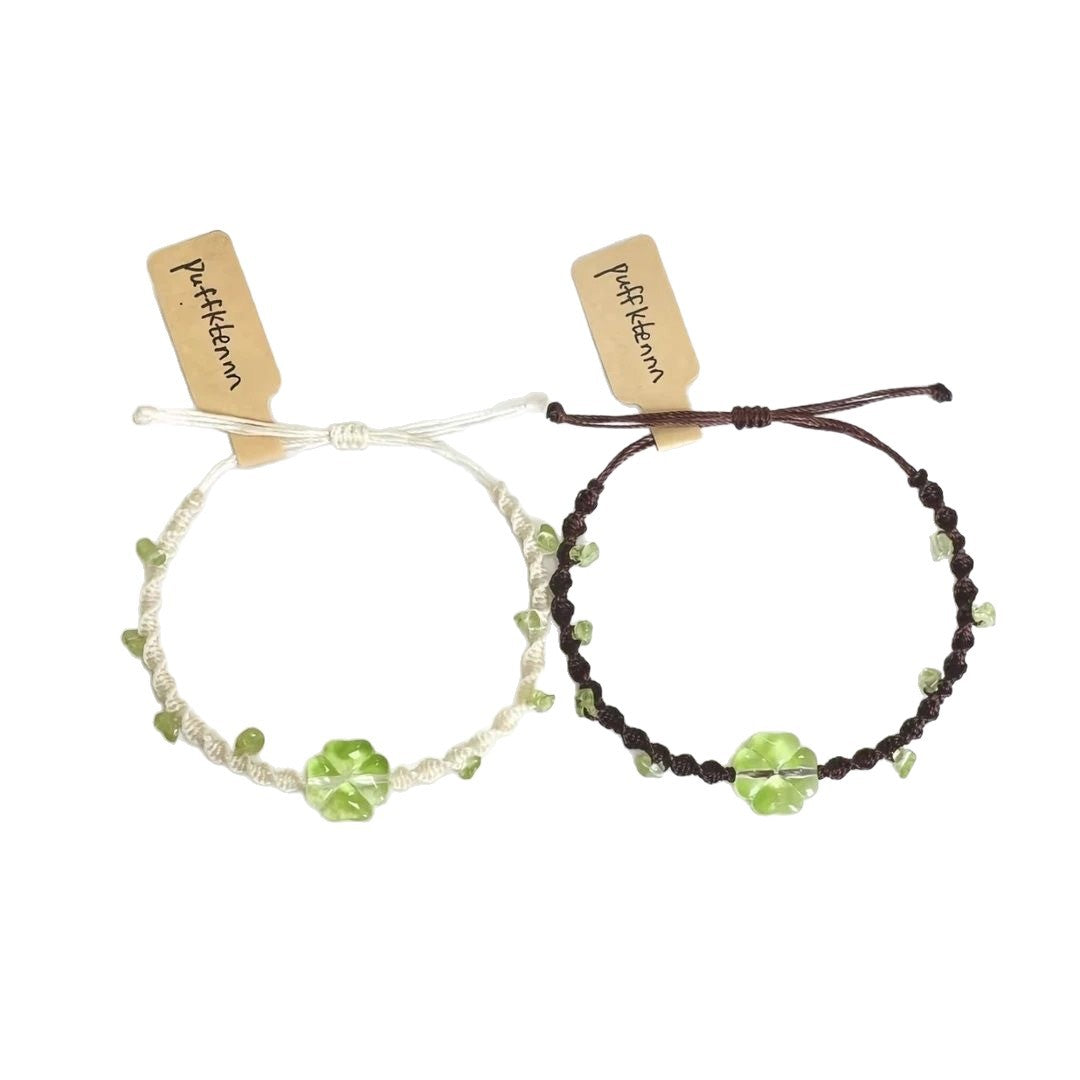 Wholesale  Valentine' s Day Couple Bracelet Women' s Hand-Woven Bracelets