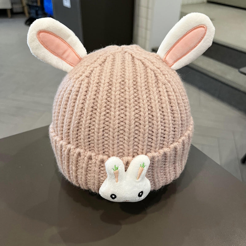 Wholesale Baby Hat Autumn and Winter Baby Warm Pullover Wool Hat