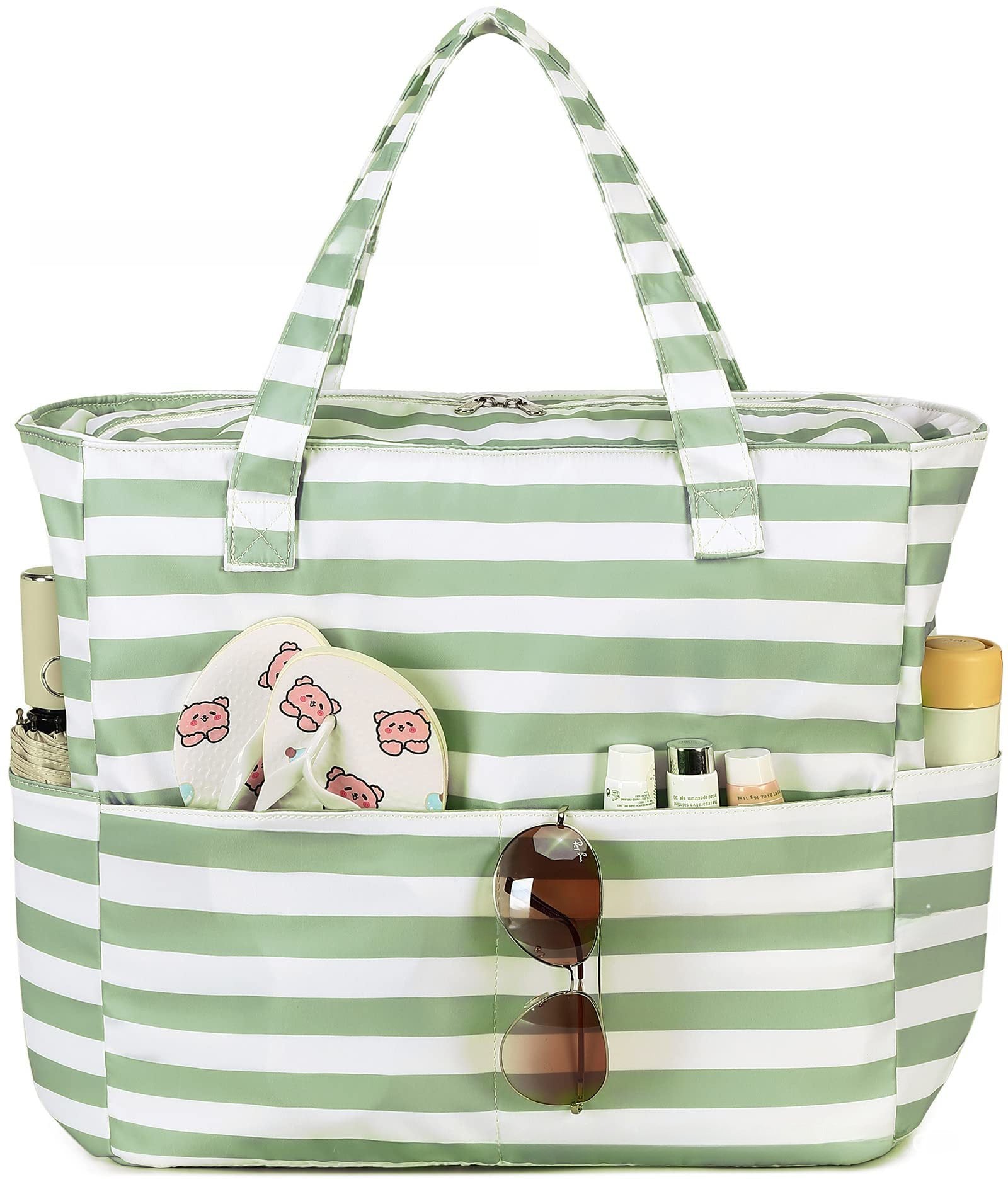 Wholesale multi-functional large  classic popular beach bag travel holiday gym essential