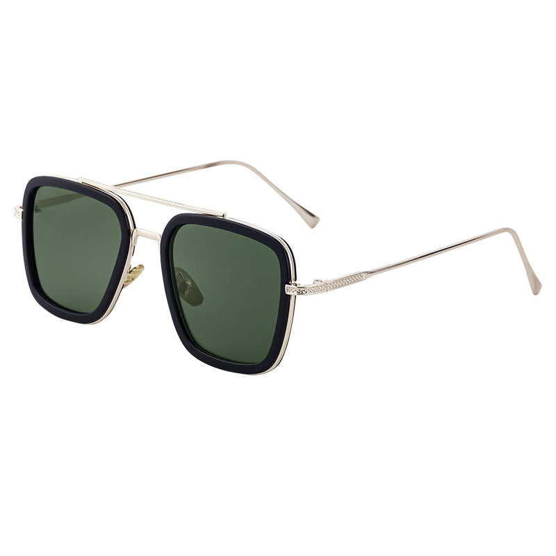 Wholesale Fashion Retro Square Frame Sunglasses