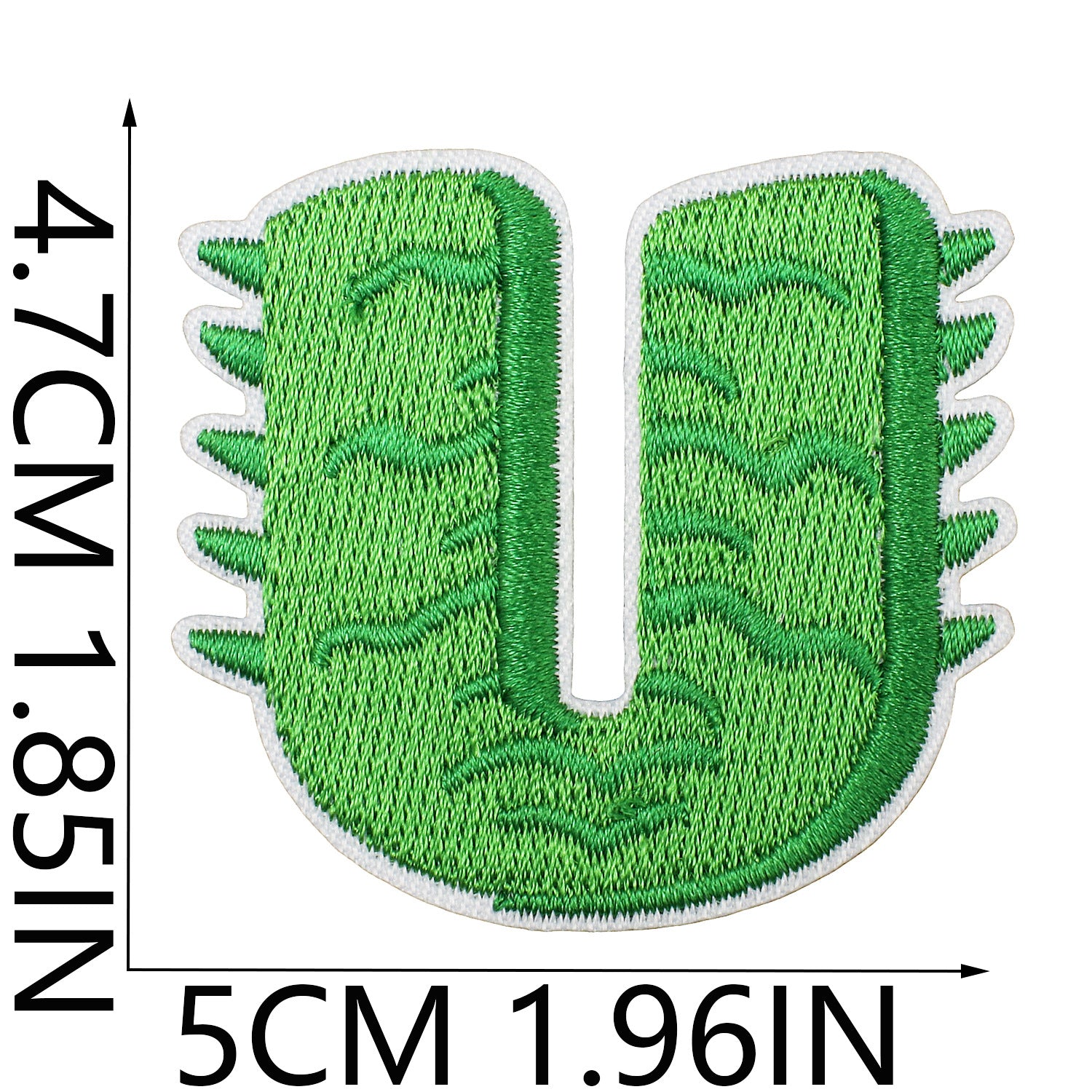 Wholesale Dinosaur Alphabet Embroidery Patches Fun Cartoon Letters For Clothing DIY Craft Supply