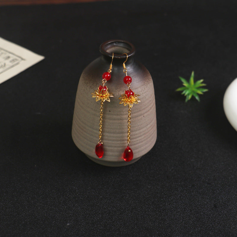 Wholesale Vintage court style ethnic antique earrings