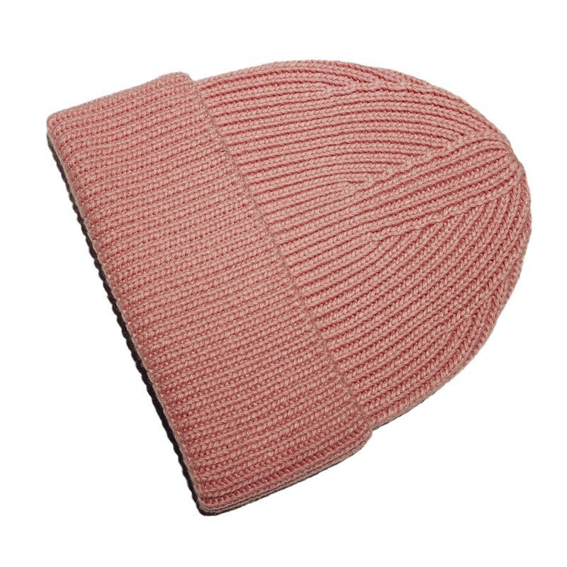 Wholesale Knitted Loose Thick Wool Hat