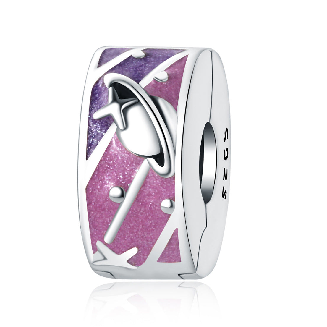 Wholesale Diverse Stars Moon Sun Pure Silver Charms