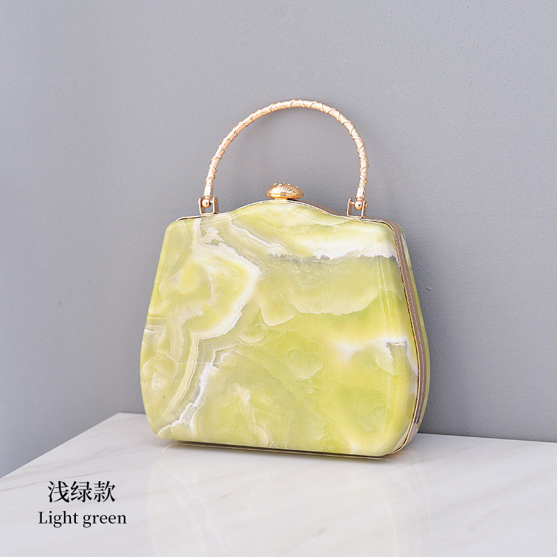Wholesale Marble PU Creative Simple and Personalized Handbag