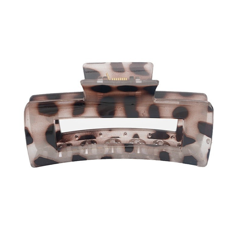 Wholesale Leopard Ball Hair Accessories Side Clip Back Head Clip