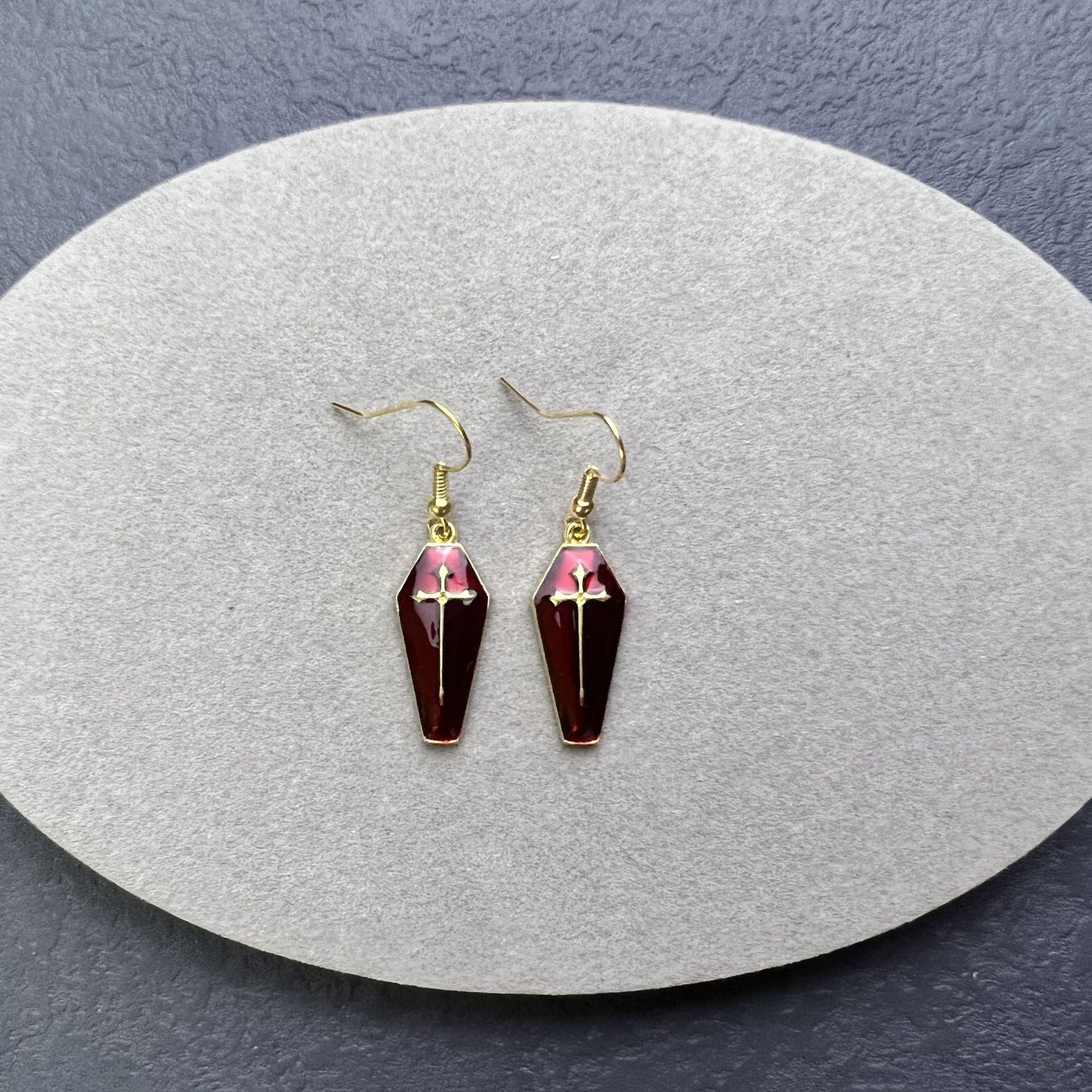 Wholesale Halloween Simple Fashion Ghost Pumpkin Spider Witch Spoof Earrings