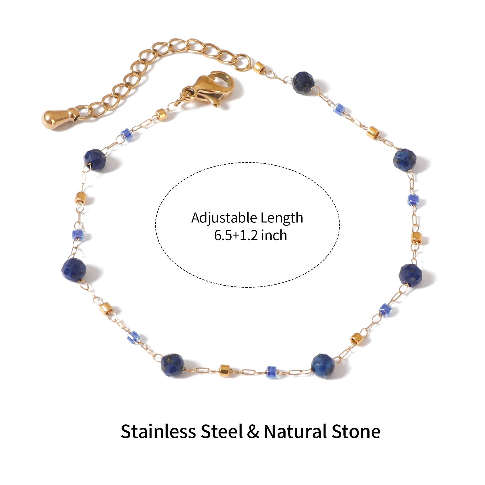 Wholesale Vintage natural stone bracelet