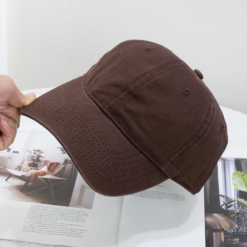 Wholesale Washed solid color street cap