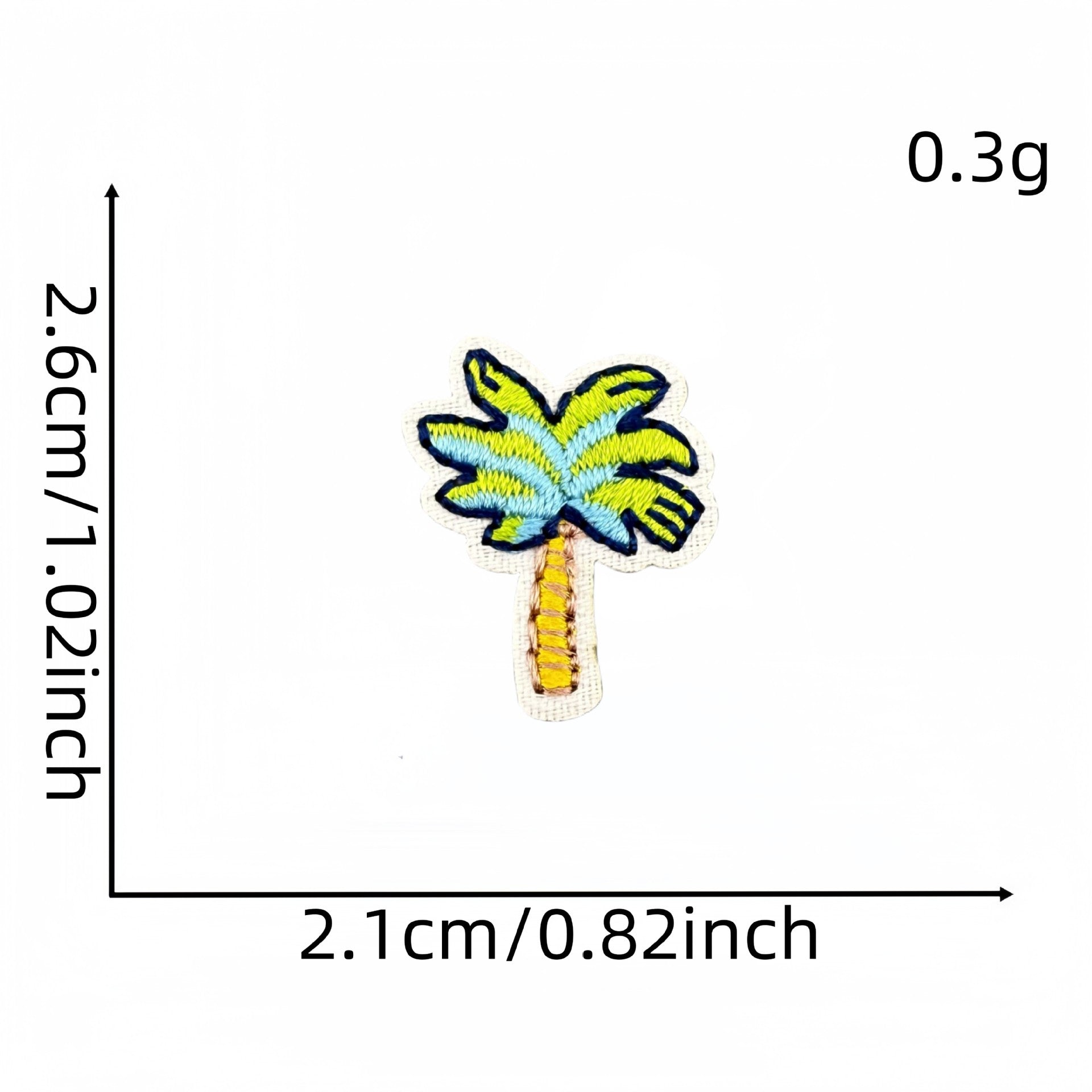 Wholesale Modern Cartoon Ocean Life Embroidered Patch Iron On Applique For Shoes Hats Fashion DIY Accessory
