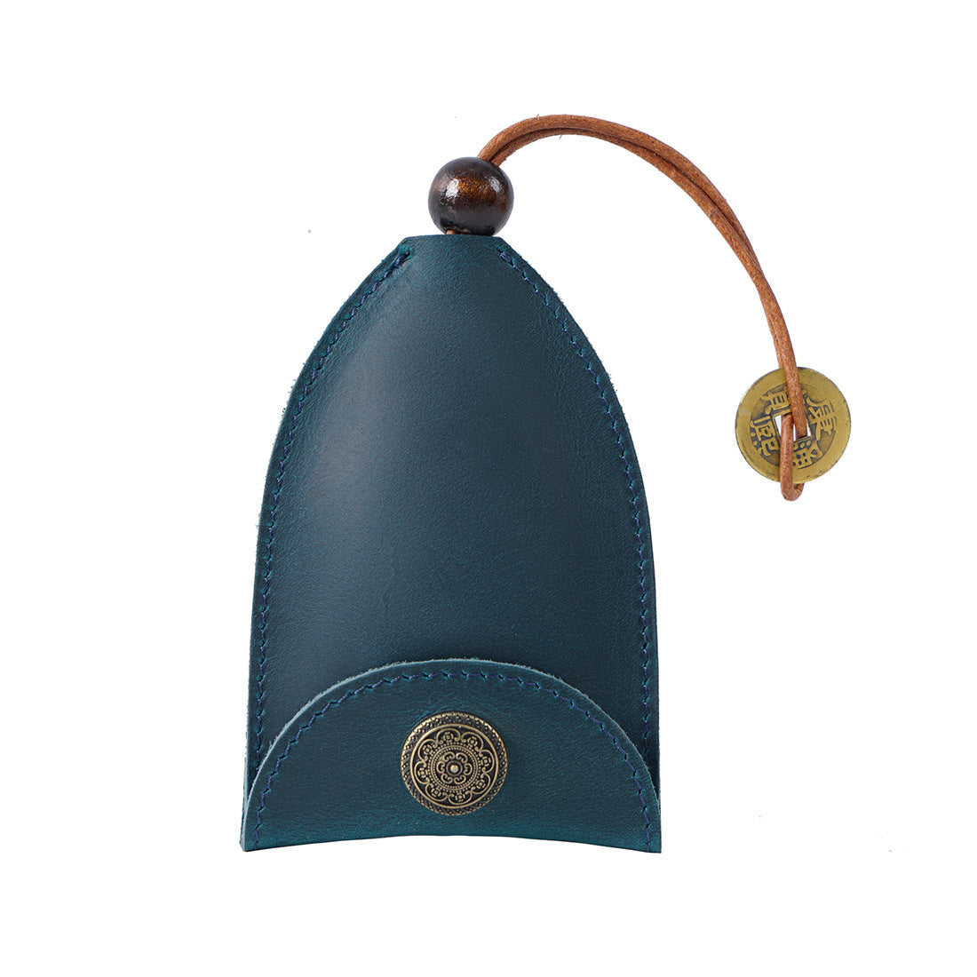 Wholesale Genuine Leather Small Bag Leather Keychain