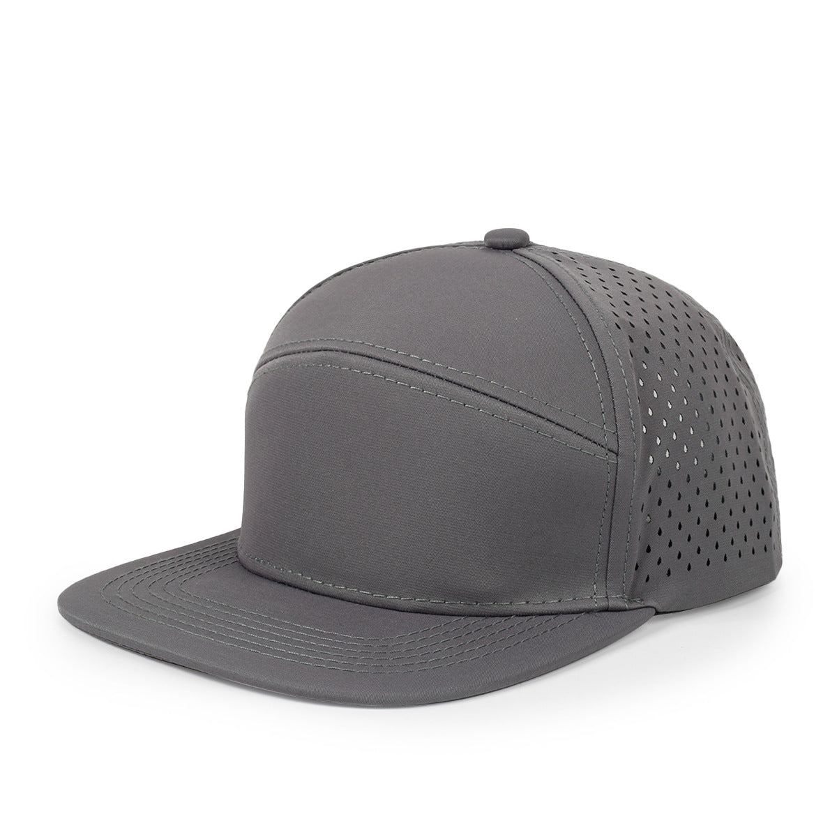 Wholesale Flat brimmed men' s outdoor casual solid color baseball cap