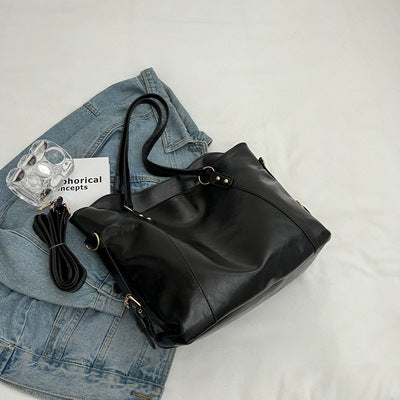 Wholesale Retro Commuter Work Large Capacity Polyester Shoulder Bag