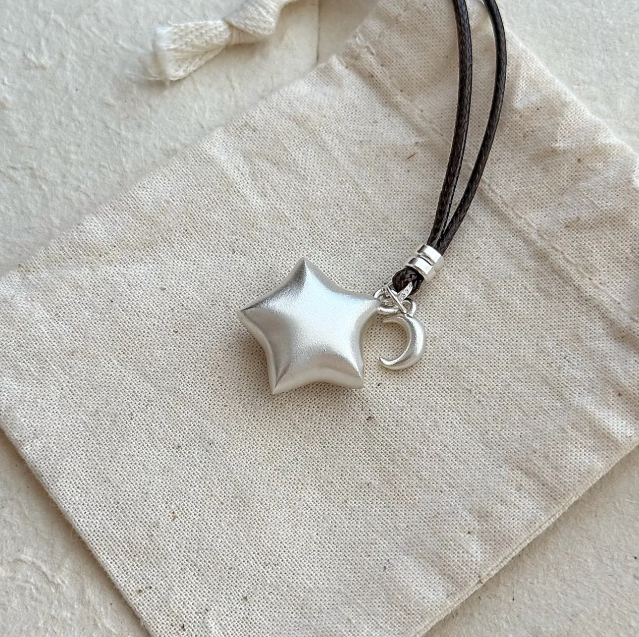 Wholesale Origami Star Sweater Chain  Long Five-Pointed Star Necklace