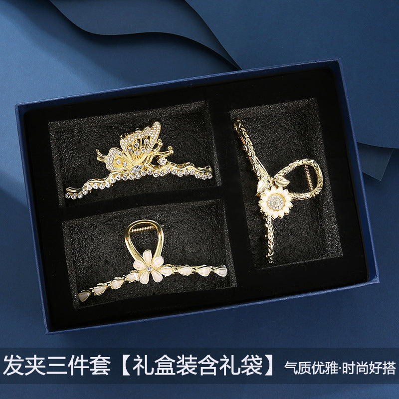 Wholesale Women's Grab Hairpin Antique Hair Accessories Birthday Valentine's Day Gift