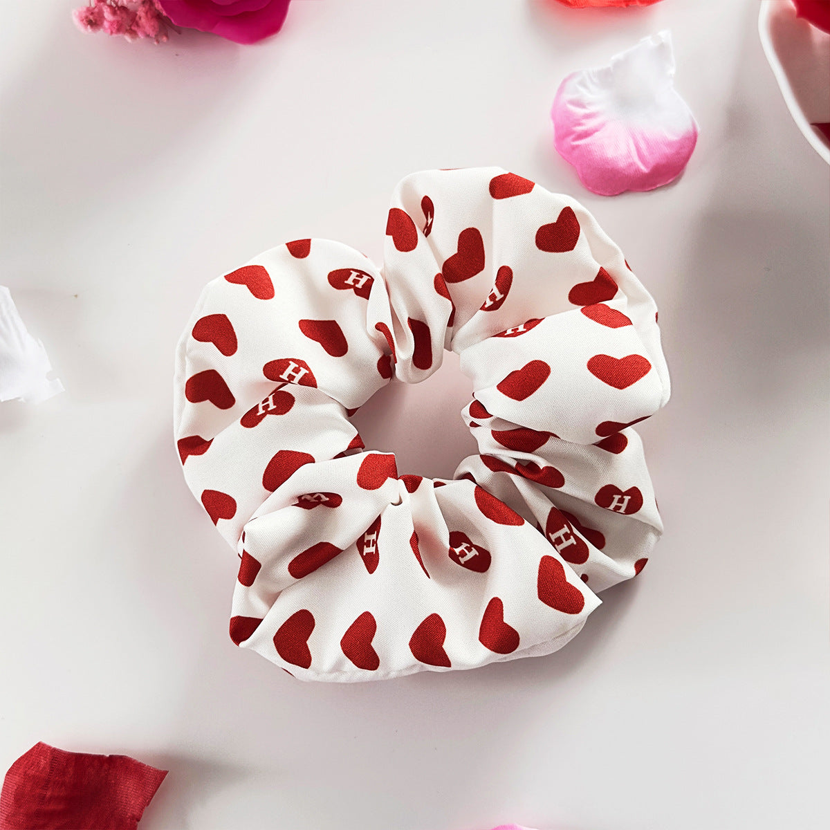 Wholesale Sweet Love Valentine' s Day Romantic Fabric Hairbands