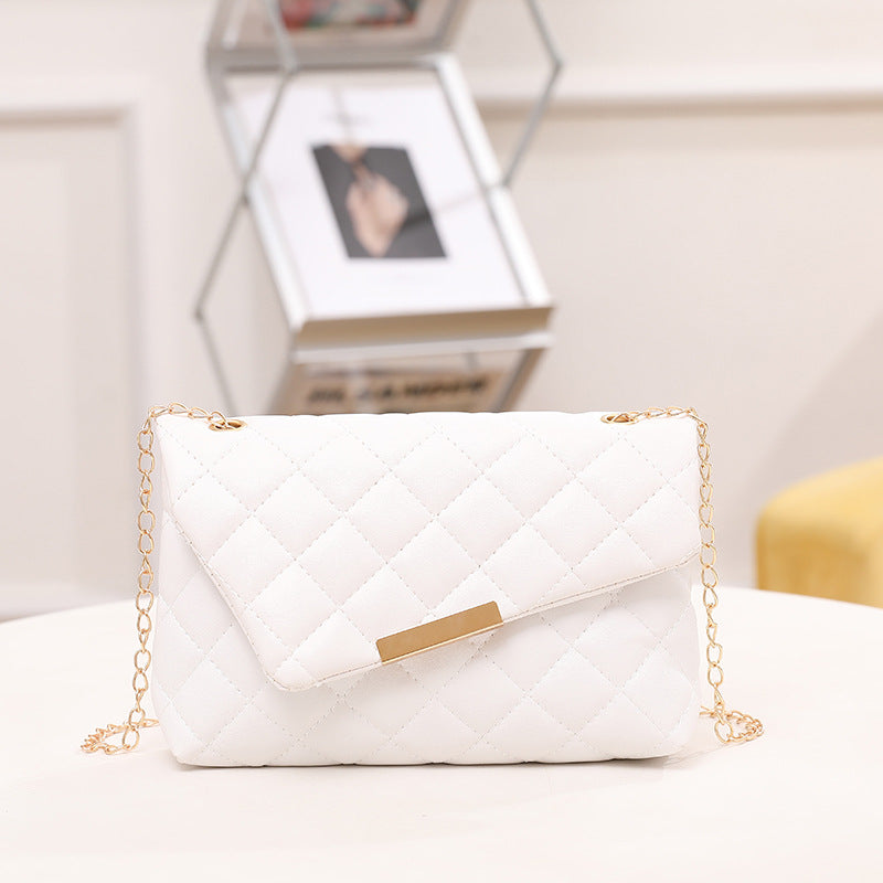 Bolsa telefónica de la cadena de rombos PU al por mayor