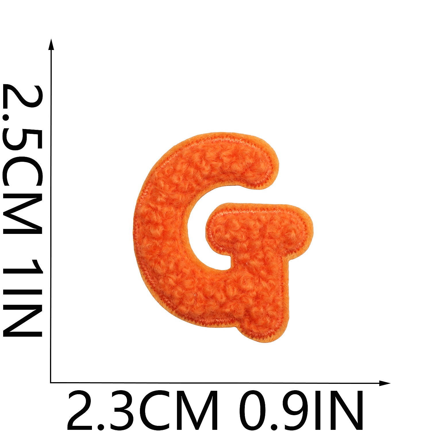 Wholesale Trendy Chenille Embroidered Alphabet Number Patches Iron On DIY Decorative Accessory For Clothing Bags Boutique Resale