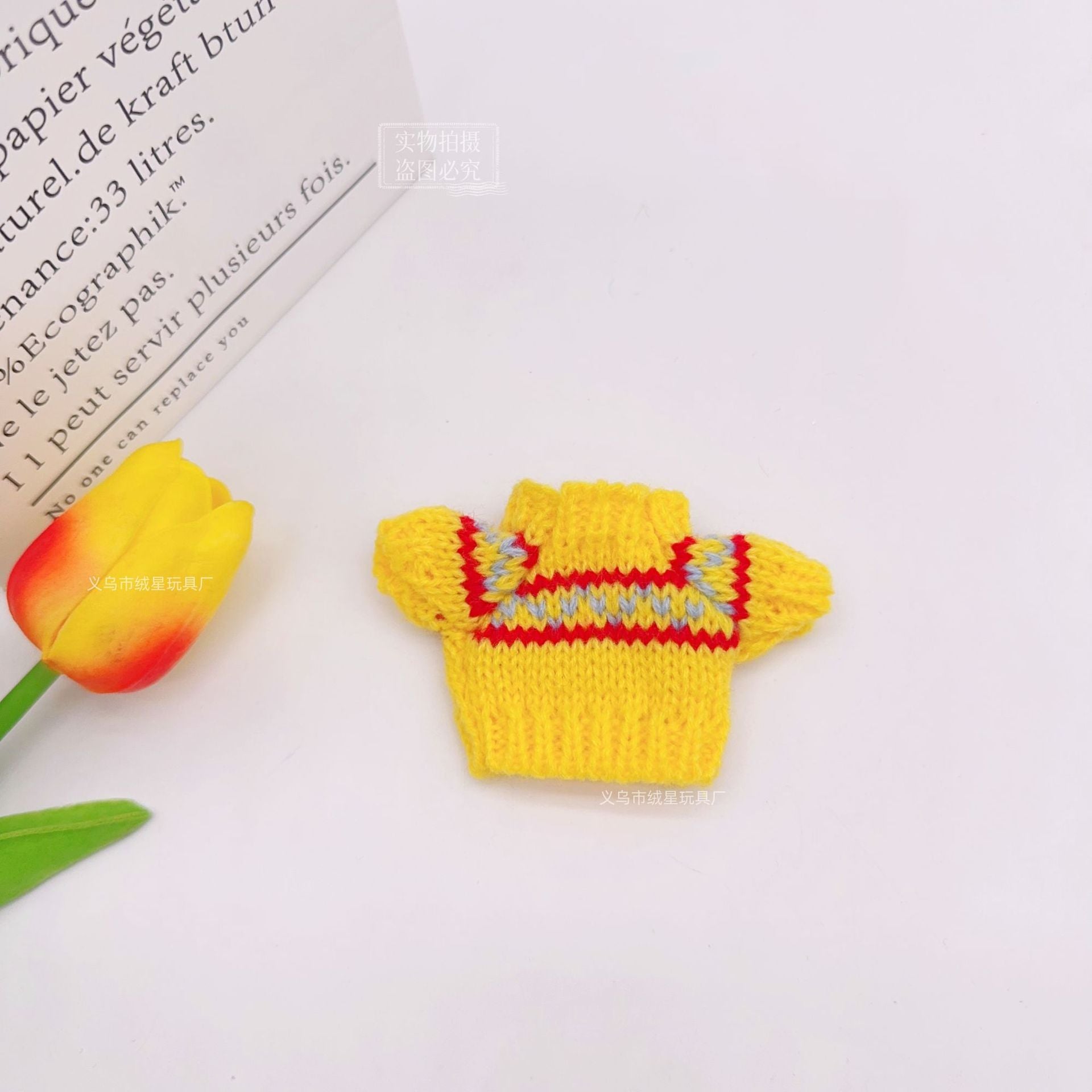 Wholesale Creative Cotton Sweater Doll Accessories Little Clothes for Cotton Dolls Dog Leader Costume Toy Series Life Category