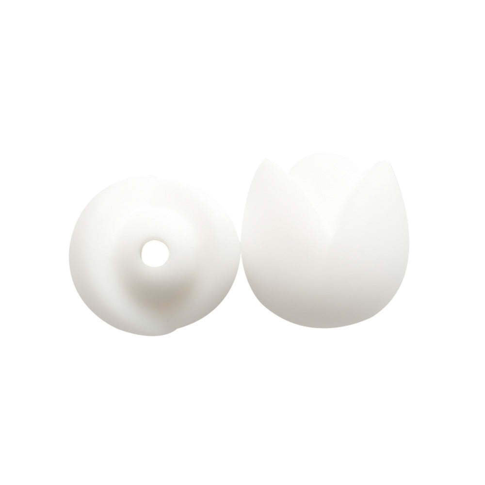 Wholesale 10pcs/pack Silicone Lotus Focal beads